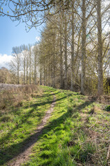 Nisbet to Eckford Footpath alongside the River Kale in the Scottish Borders