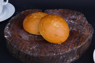Baked bun