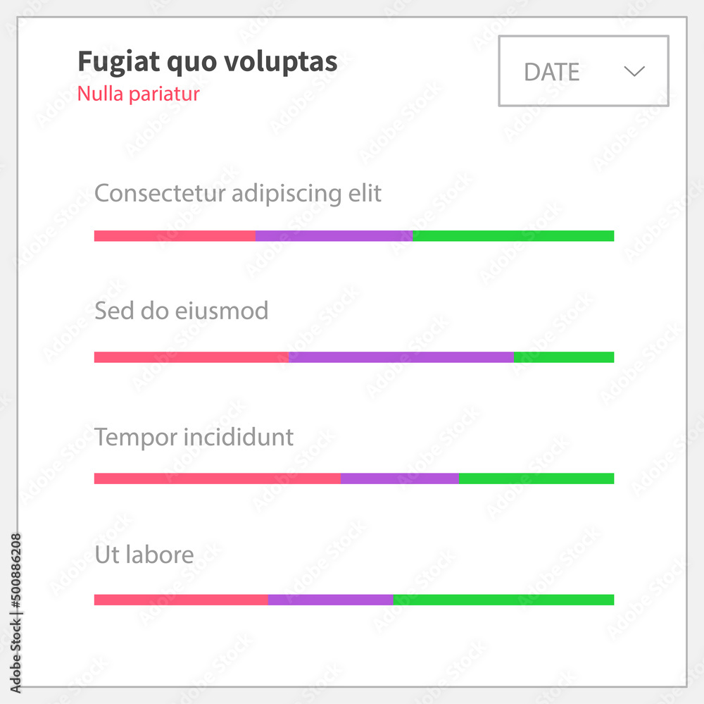 Poster infographic chart vector template. annual statistics curve graph design. market data diagrams. graph