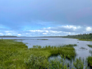 Seenlandschaft Inari, Finnland