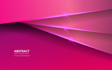 Abstract luxury pink overlap layer background