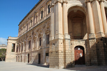 palace (ducezio) in noto in sicily (italy) 