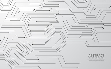 Abstract panel technology background