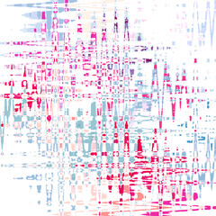 Backgrounds, textures. Scandinavian style. Pink and blue honeycombs on a white background. Delicate texture. For scrapbooking and printing.Spring Cute Digital Abstract Drawing.