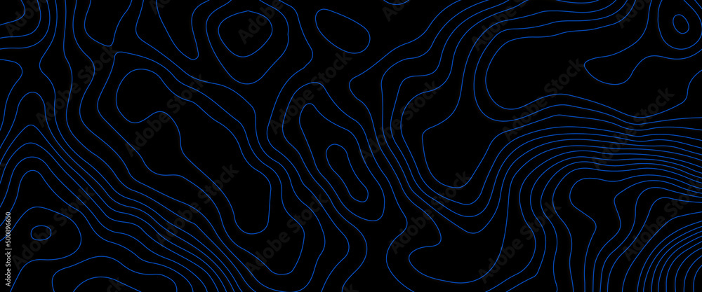 Poster topographic map lines background. abstract vector illustration, background of the topographic map. t