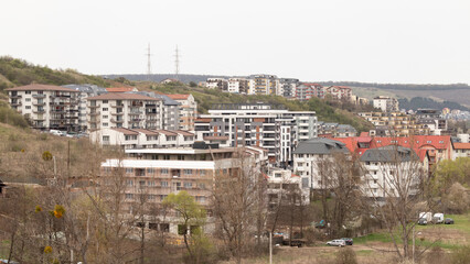 Fototapeta na wymiar South-west side of Cluj