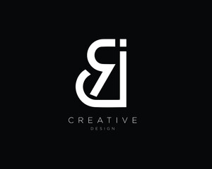 RJ Logo Design , Initial Based RJ Monogram 