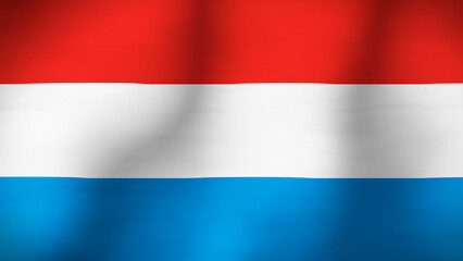 Flag of Luxembourg Close Up