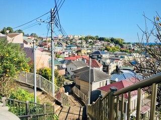 真鶴の街並み