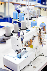 Interlock stitch sewing machine