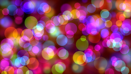 Spots Bokeh Color Abstract Background