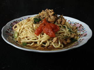 spaghetti with seafood