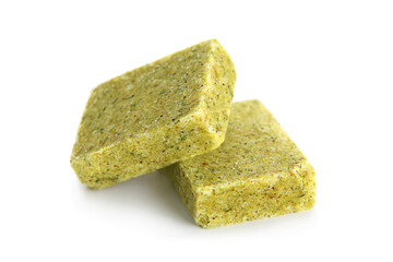 Dry bouillon cubes concentrate