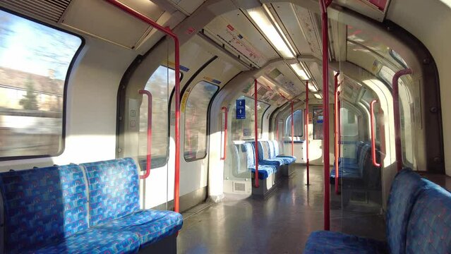 Inside Empty Train Travel 002
