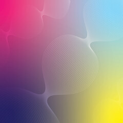 Colourful abstract gradient background