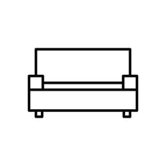 Sofa isolated icon design template