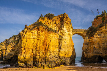 Paradisiacas playas europeas Lagos, Portugal