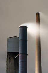 Industrial Photos of Coke Ovens Quenching the Coke