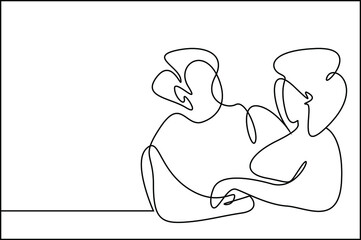 people who support each other. a doctor or family members who support and assist the elderly person