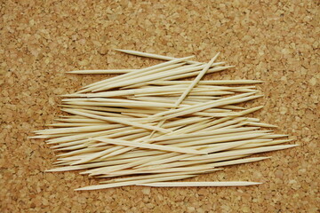 Wooden toothpicks 