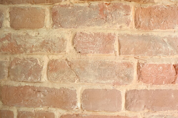 orange brick wall. stone texture