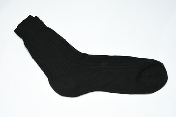 Pair of black   male  socks 