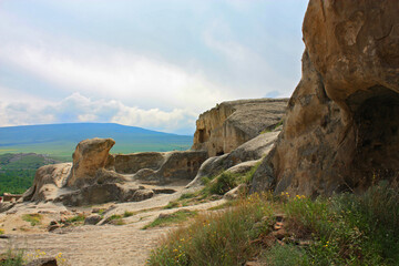 Cave Town Uplistsikhe in Georgia	
