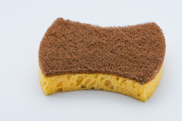  yellow sponge with bubbles