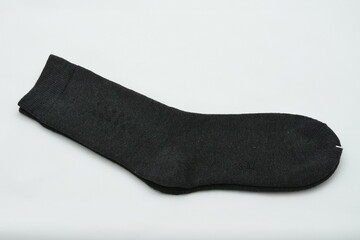 Pair of black   male  socks 