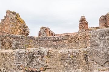 Roman archaeological site of Munigua in Seville (Spain)