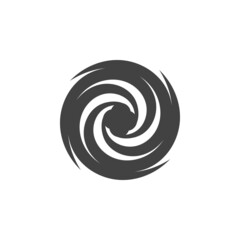 Naklejka premium vortex vector illustration icon