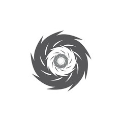 vortex vector illustration icon