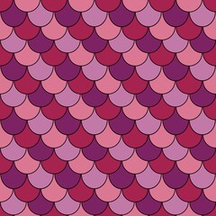 Summer seamless fish scales pattern for fabrics and textiles and packaging and gifts and cards and linens and kids