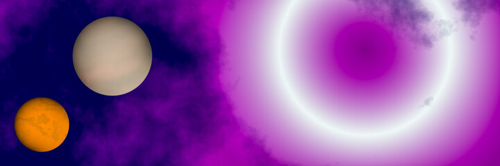 purple and background