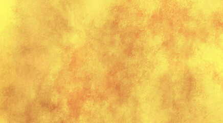 Abstract rusty yellow or gold or orange colored contrast concrete textured background with space, Colorful creative paper texture background, Rusty grunge texture with scratches for any design.
