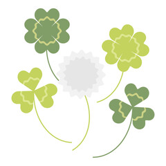 クローバーのイラスト素材