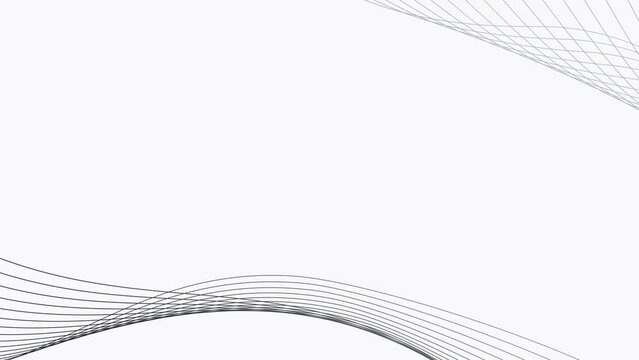 Simple abstract white wavy trendy beautiful white curve background