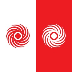 vortex vector illustration icon