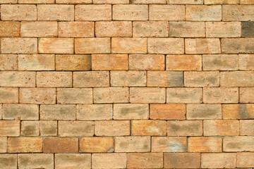 vintage old brick wall for background