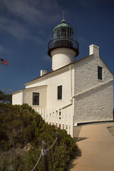 The Old Point Loma Lighthouse in Cabrillo National Park, San Diego