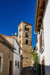 Fototapeta premium Church of Santa Maria la Mayor Trujillo Caceres province, Extremadura, Spain