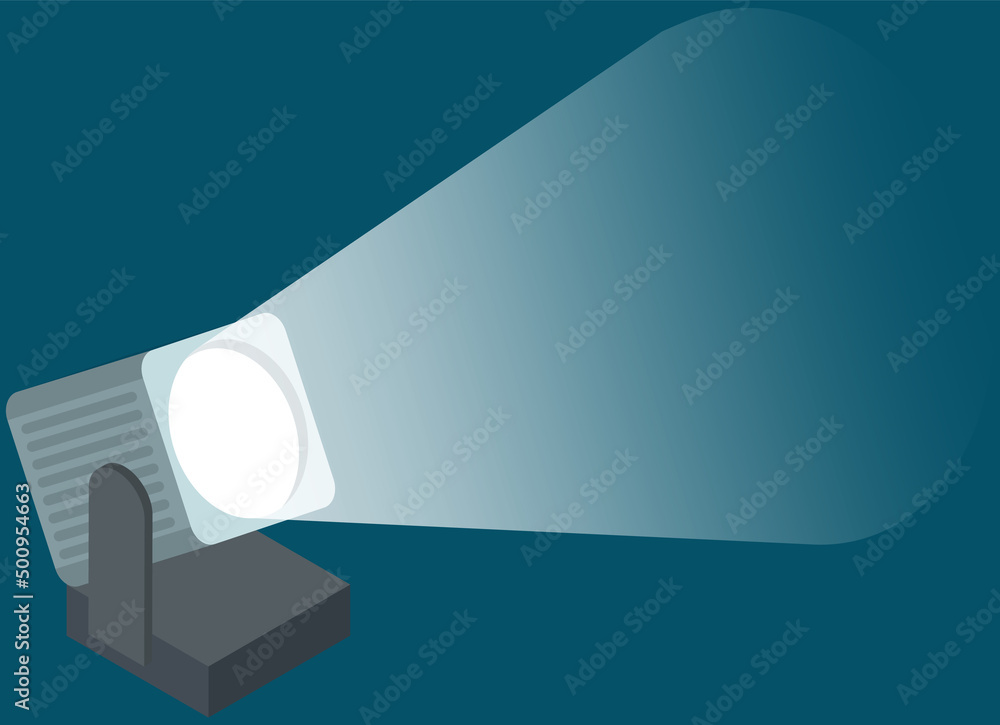 Poster flat softboxes for shooting lighting. softboxes and spotlight for filming in studio. professional eq