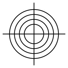 perfect icon of crosshair