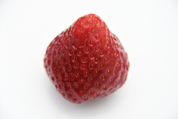 Strawberries isolated  without leaves