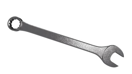 A beautiful 3d illustration with spanner on a white background.