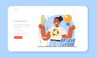 Diverse women in engineer technology web banner or landing page.