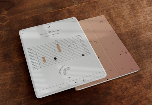 3D Tablet Screen and Tablet Case Mockup