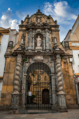 Fototapeta premium Royal Church of San Pablo in Cordoba, Andalusia, Spain