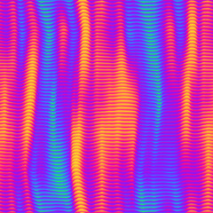 Thermographic wave pattern. Seamless texture.