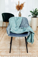 curtain fabric turquoise color texture